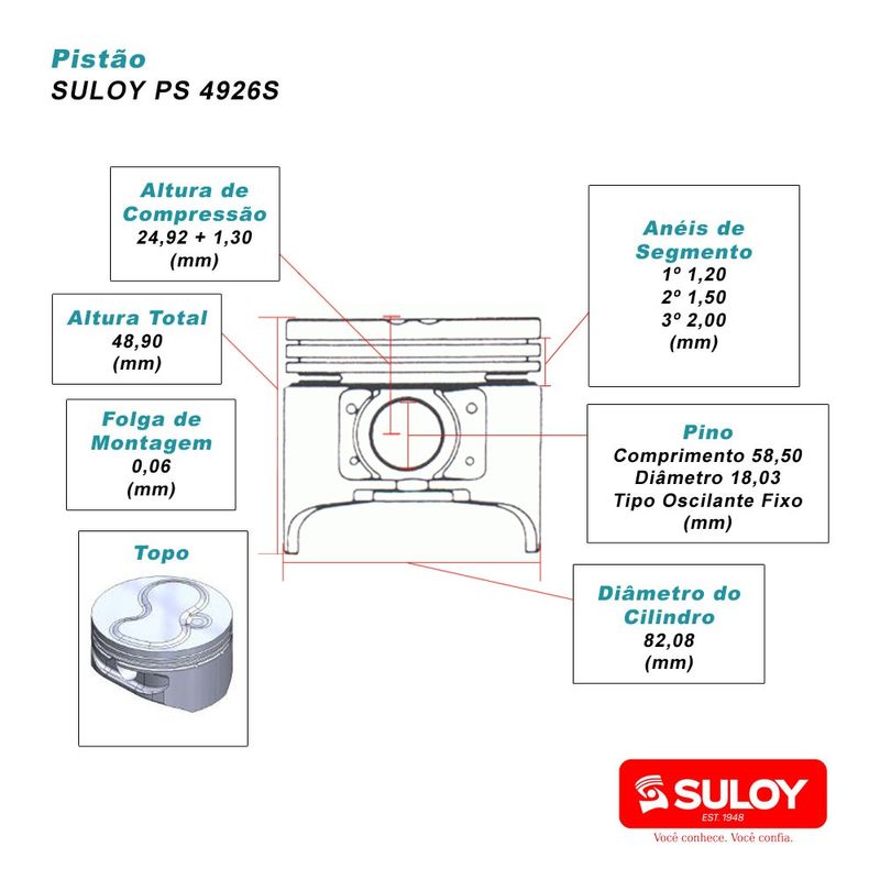 SUL-4926S-PISTAO-FORD-ZETEC-ROCAM-1-6L-8V-APOS-2007-FLEX-SULOY-24710-2