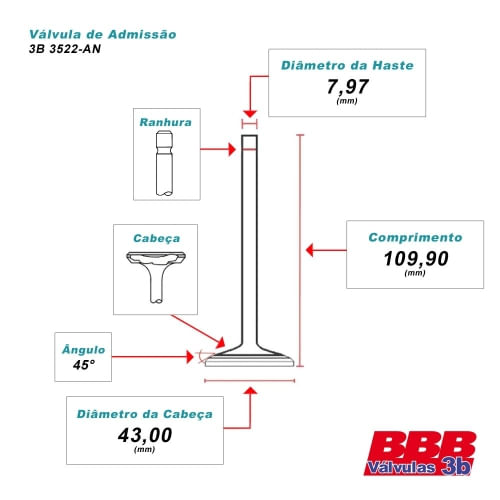 Tucho De Valvula para Hyundai Lantra 1-6L 1-8L 2-0L 16V AJUSA