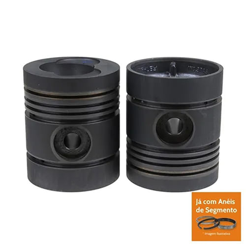Pistao Com Anel para Mercedes Benz Om352T 5Can MAHLE S48251