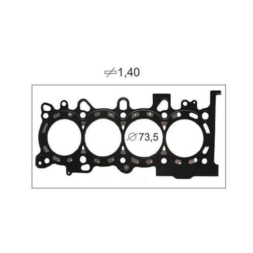 Junta Do Cabecote para Honda Civic City Cr-Z Ex Vtec L13Z1