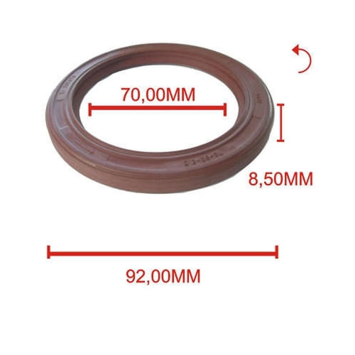 Retentor De Volante para Toyota Corolla 4Afe 7Afe 1-6 1-8 16V